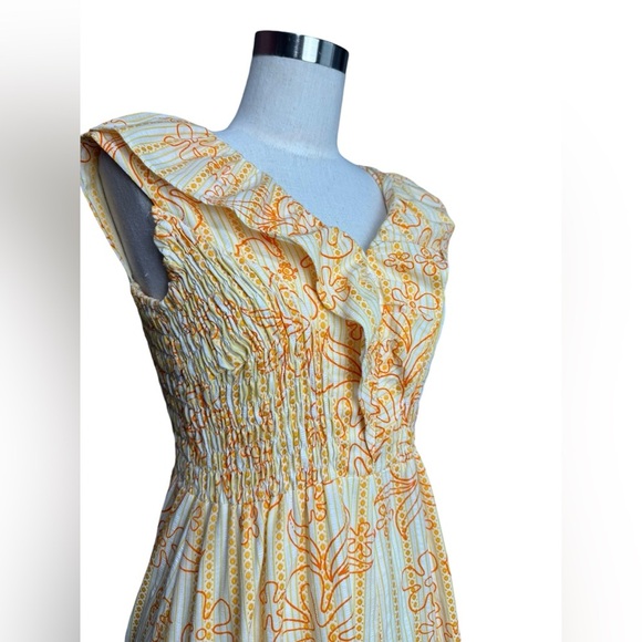 Young Hawaii Retro Vintage Hawaiian Maxi/ Midi Dress Small - Picture 4 of 7